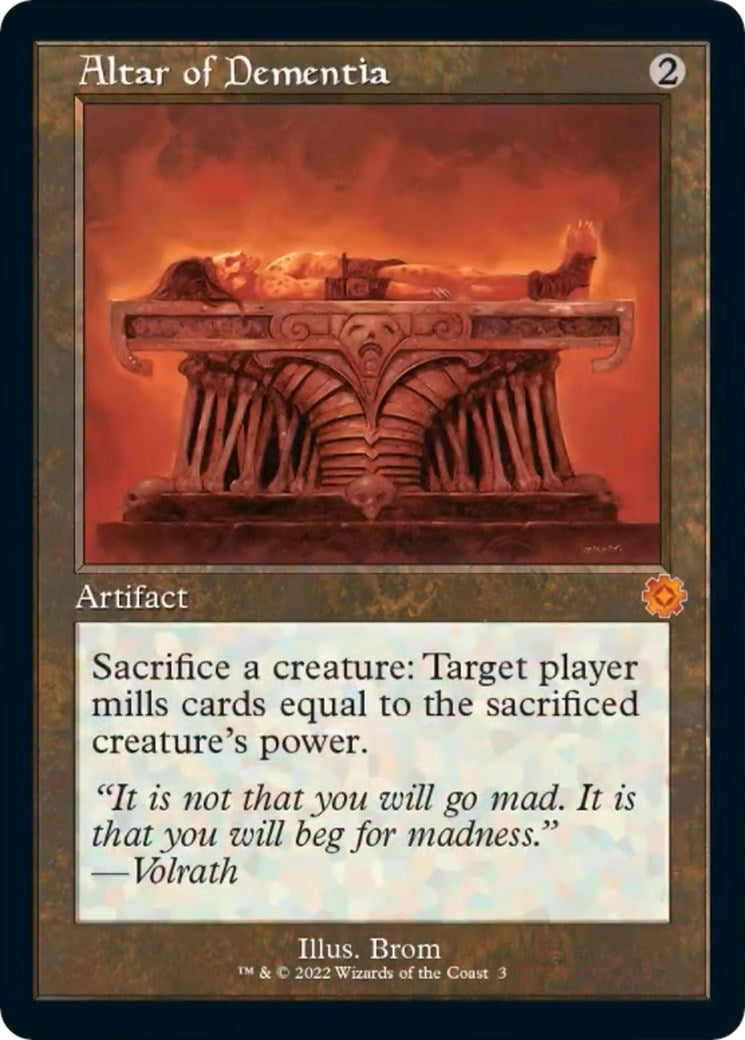 Altar of Dementia (3) [BRR]