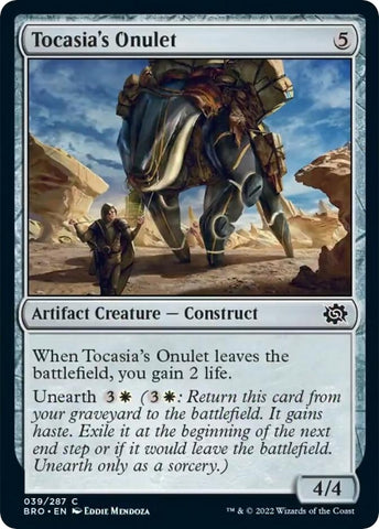 Tocasia's Onulet [The Brothers' War]