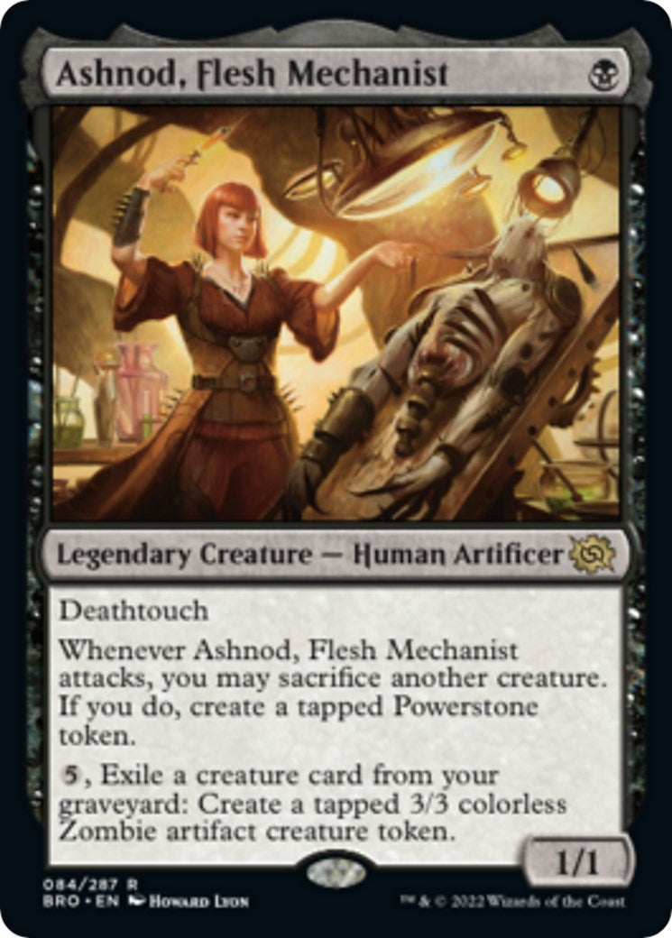 Ashnod, Flesh Mechanist (84) (The Brothers' War)