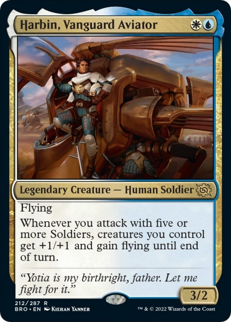 Harbin, Vanguard Aviator [The Brothers' War]