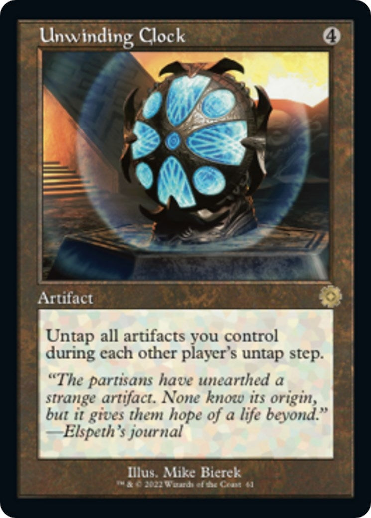 Unwinding Clock (61) [BRR]