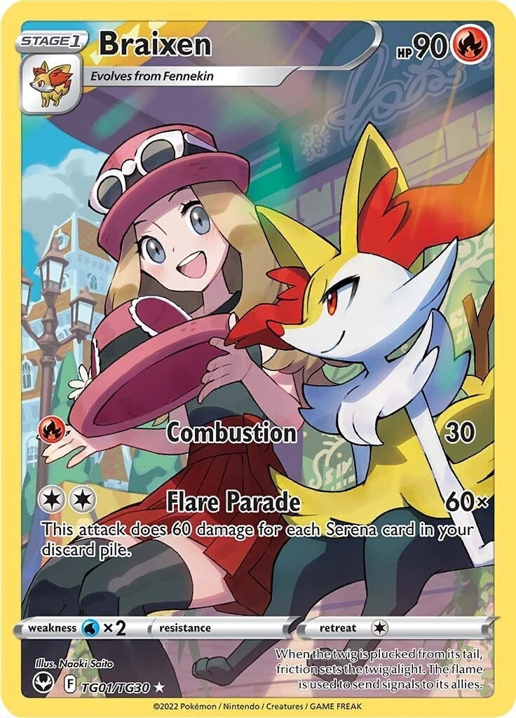 Braixen (TG01/TG30) [SWSH12: TG]