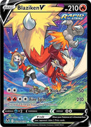 Blaziken V (TG14/TG30) (SWSH12: Silver Tempest Trainer Gallery)