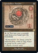 Quicksilver Amulet Schematic Serial Numbered (108) [BRR]