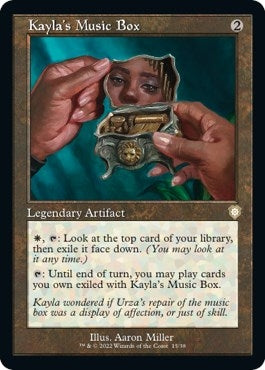 Kayla's Music Box (Retro) [The Brothers' War Commander]