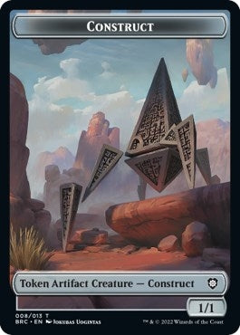 Construct 008 Phyrexian Myr Double sided Token [BRC]