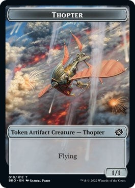 Thopter Construct 005 Double sided Token [BRO]