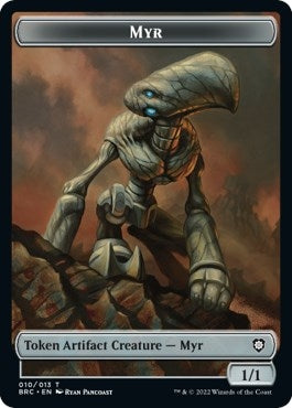 Myr Servo Double sided Token [BRC]