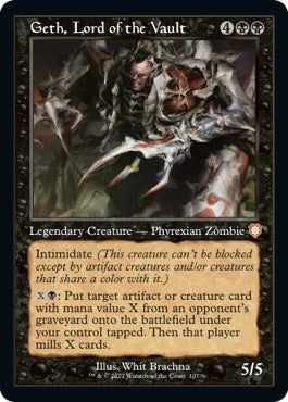 Geth, Lord of the Vault (Retro) [The Brothers' War Commander]