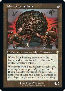 Myr Battlesphere Retro Frame (151) [BRC]