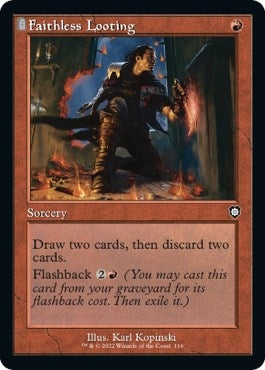 Faithless Looting Retro Frame (116) [BRC]