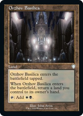 Orzhov Basilica Retro Frame (191) [BRC]