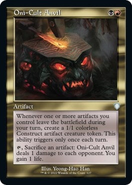 Oni-Cult Anvil (Retro) [The Brothers' War Commander]