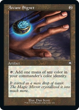 Arcane Signet Retro Frame (132) [BRC]