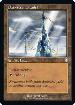 Darksteel Citadel Retro Frame (180) [BRC]
