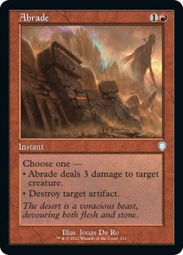 Abrade Retro Frame (111) [BRC]
