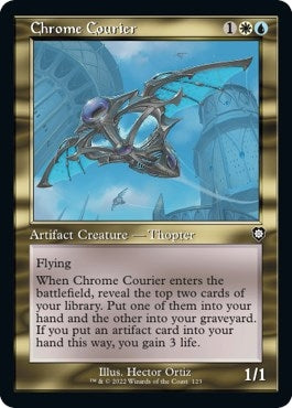 Chrome Courier Retro Frame (123) [BRC]