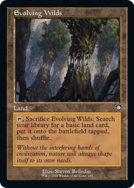 Evolving Wilds Retro Frame (184) [BRC]