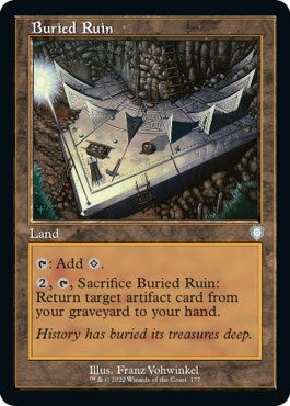 Buried Ruin Retro Frame (177) [BRC]