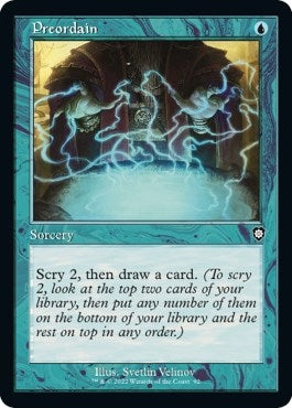 Preordain Retro Frame (92) [BRC]