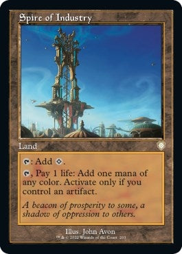 Spire of Industry Retro Frame (203) [BRC]