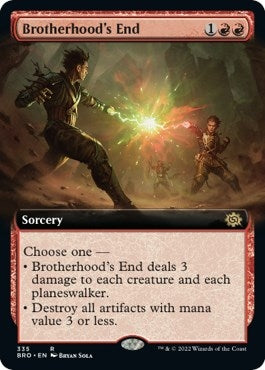 Brotherhoods End Extended Art (335) [BRO]