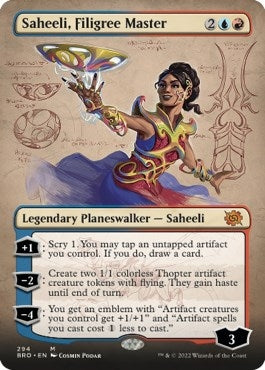 Saheeli Filigree Master Borderless (294) [BRO]
