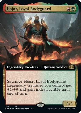 Hajar Loyal Bodyguard Extended Art (354) [BRO]