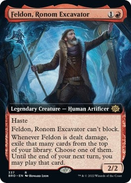 Feldon, Ronom Excavator (Extended Art) [The Brothers' War]