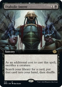 Diabolic Intent Extended Art (324) [BRO]