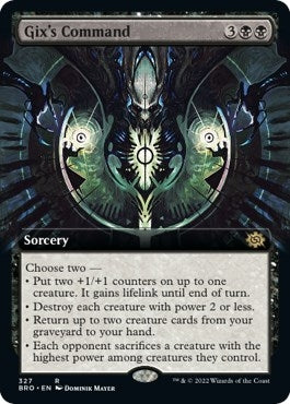 Gixs Command Extended Art (327) [BRO]