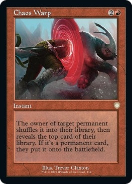 Chaos Warp Retro Frame (114) [BRC]
