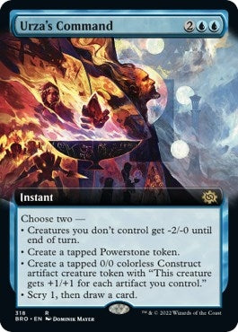 Urza's Command (Extended Art) [The Brothers' War]