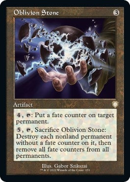 Oblivion Stone Retro Frame (153) [BRC]