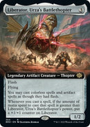 Liberator Urzas Battlethopter Extended Art (364) [BRO]