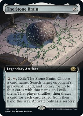 The Stone Brain Extended Art (367) [BRO]