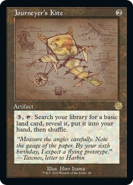 Journeyer's Kite (Retro Schematic) [The Brothers' War Retro Artifacts]