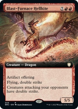 Blast Furnace Hellkite Extended Art (59) [BRC]