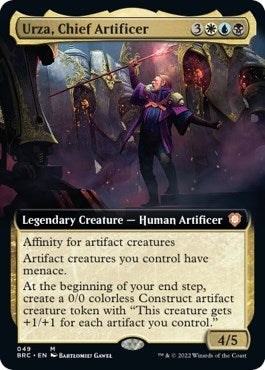 Urza Chief Artificer Extended Art (49) [BRC]