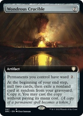 Wondrous Crucible Extended Art (67) [BRC]