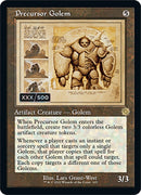 Precursor Golem Schematic Serial Numbered (105) [BRR]