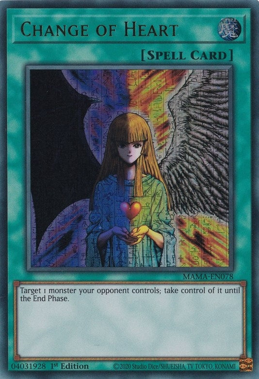Change of Heart Ultra Pharaohs Rare (MAMA-EN078) [MAMA]