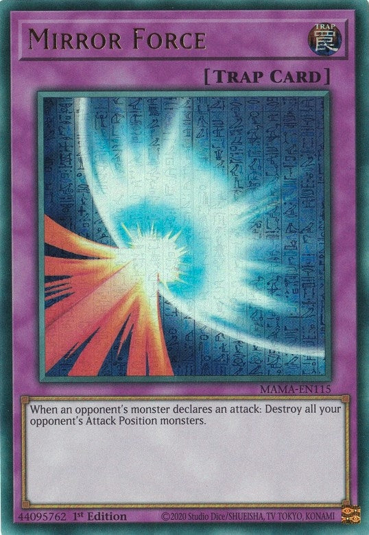 Mirror Force Ultra Pharaohs Rare (MAMA-EN115) [MAMA]