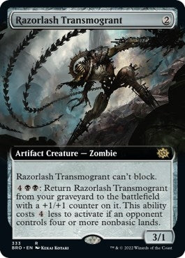 Razorlash Transmogrant Extended Art (333) [BRO]