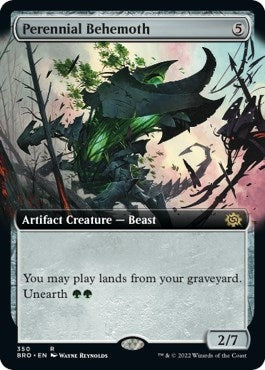 Perennial Behemoth (Extended Art) [The Brothers' War]