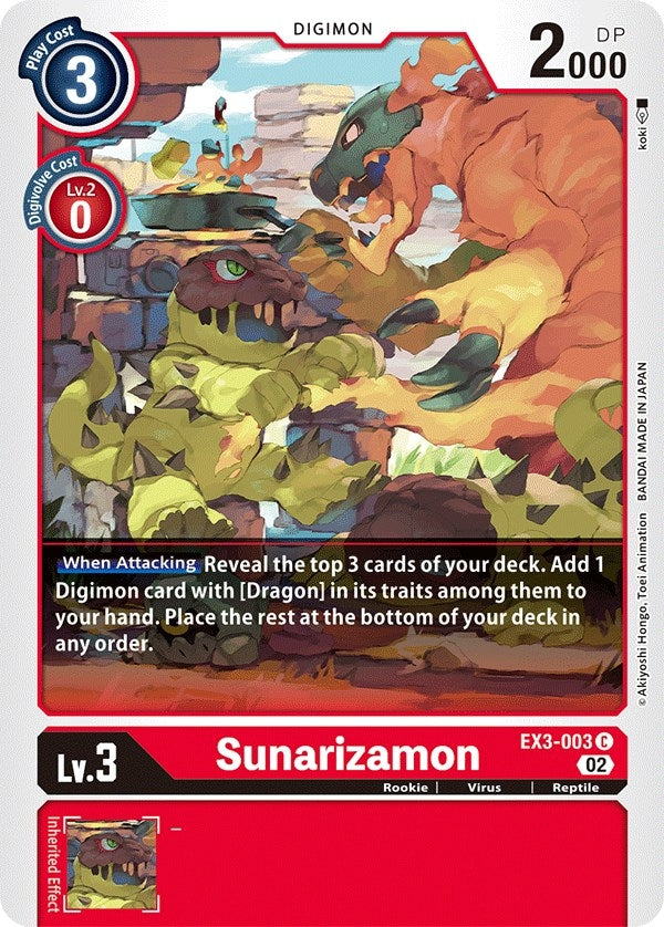 Image for Sunarizamon [Draconic Roar]