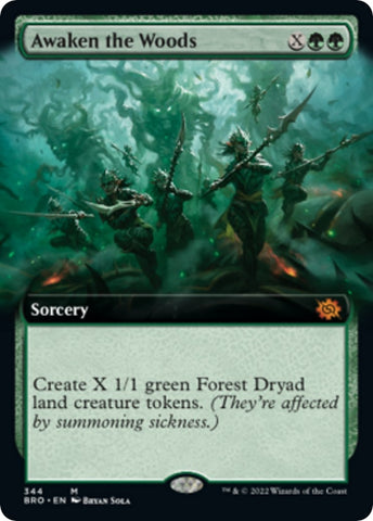 Awaken the Woods Extended Art (344) [BRO]