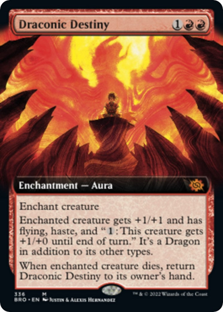 Draconic Destiny Extended Art (336) [BRO]