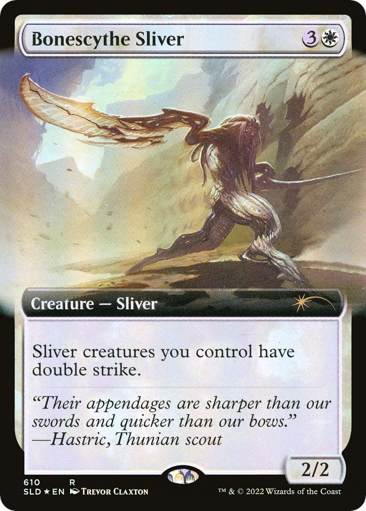 Bonescythe Sliver Extended Art (610) [SLD]