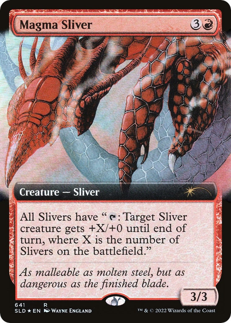Magma Sliver Extended Art (641) [SLD]